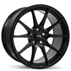 Fast Wheels – FC08 – Black – 18″x10.5″ 38mm – All weather Wheels – FC08A-1805-61BN+38C726